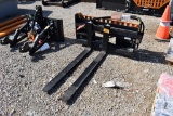 SKID STEER HYDRAULIC PALLET FORK