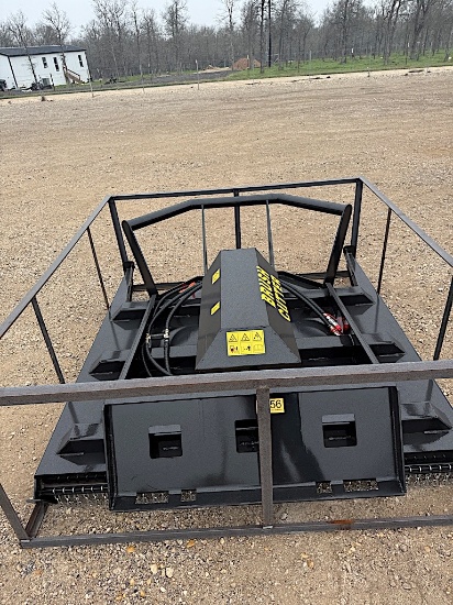 6' SKID STEER BRUSH SHREDDER
