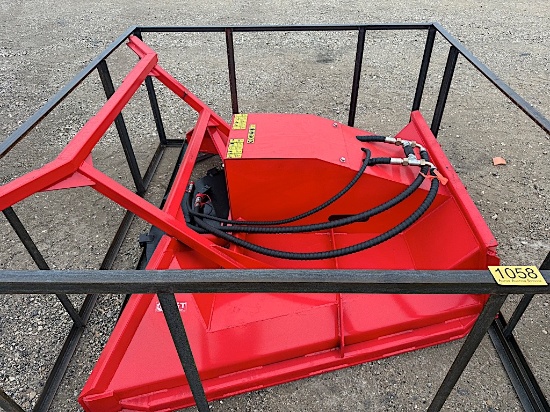 6' SKID STEER BRUSH SHREDDER