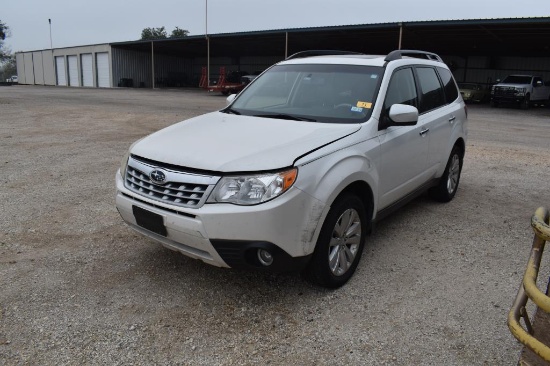 2011 SUBARU FORESTER (NOT RUNNING) (VIN # JF2SHBEC3BH719846) (SHOWING APPX 159,901 MILES, UP TO THE