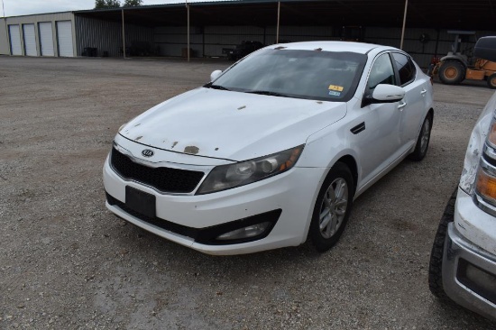 2012 KIA OPTIMA CAR (ENGINE KNOCKING) (VIN # 5XXGM4A79CG016450) (SHOWING APPX 264,972 MILES, UP TO T