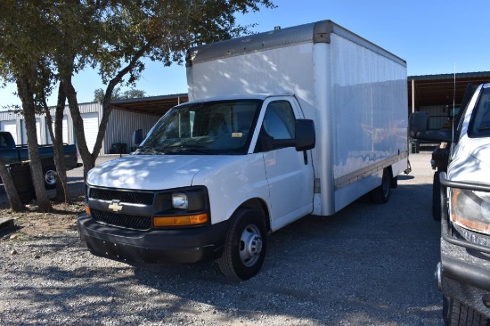 2016 CHEVROLET CARGO VAN (VIN # 1GB3GTCG6G1144650) (SHOWING APPX 115,826 MILES,  UP TO THE BUYER TO