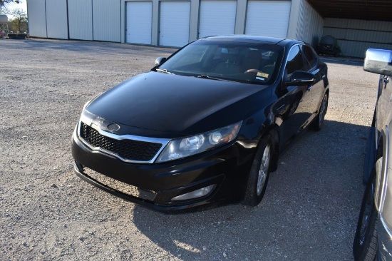 2012 KIA OPTIMA EX CAR (NOT RUNNING) (SALVAGE) (VIN # 5XXGN4A72CG049299) (UNKNOWN MILES) (SALVAGE TI