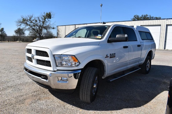 2016 DODGE 2500 CUMMINS 4X4 (VIN # 3C6UR5DL4GG204824) (SHOWING APPX 165,580 MILES, UP TO THE BUYER T