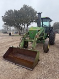 JD 4230 TRACTOR W/ JD 158 LOADER (SERIAL # 039745R) (SHOWING APPX 7,552 HOURS, UP TO THE BUYER TO DO