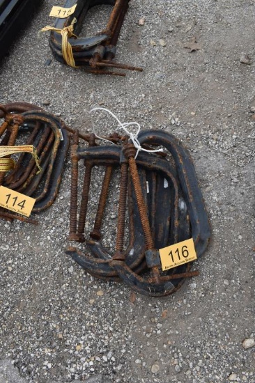 5 - 10" FORGE C-CLAMPS