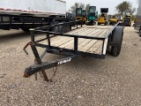 2005 TOPHAT 5' X 10' TILT LOWBOY TRAILER (VIN # 4R7BU10195T063621) (REGISTRATION PAPER ON HAND AND W