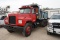1986 MACK R686ST TRUCK W/ 12 YARD DUMP BED (VIN # 1M2N179Y8GA003118) (SHOWING APPX 2,955 MILES, UP T