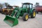 JD 6415 TRACTOR W/ JD 640 LOADER (SERIAL # L06415A462869) (SHOWING APPX 1,999 HOURS, UP TO THE BUYER