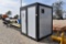 PORTABLE TOILET W/ SHOWER (NOTE: DAMAGE TO THE DOOR AND SIDE OF THE DOOR)