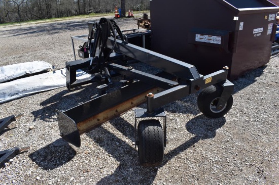 8' SKID STEER BLADE W/ CONTROLLER