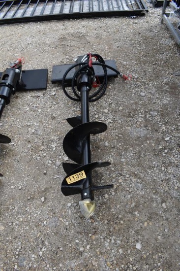 MINI SKID STEER POSTHOLE DIGGER