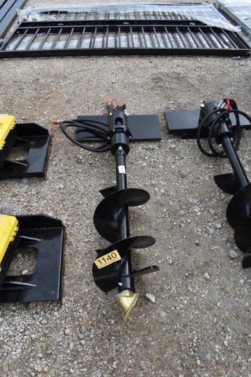 MINI SKID STEER POSTHOLE DIGGER