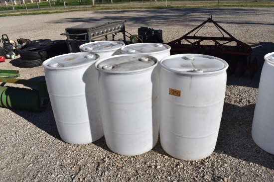 5 - PLASTIC BARRELS