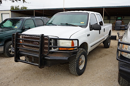 1999 FORD F250 PICKUP (VIN # 1FTNW21S3XEA70377) (SHOWING APPX 261,372 MILES, UP TO THE BUYER TO DO T
