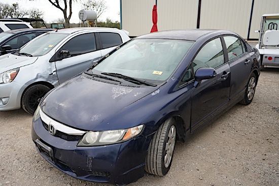 2010 HONDA CIVIC CAR (SALVAGE TITLE) (VIN # 19XFA1F54AE048531) (SHOWING APPX 167,411 MILES, UP TO TH