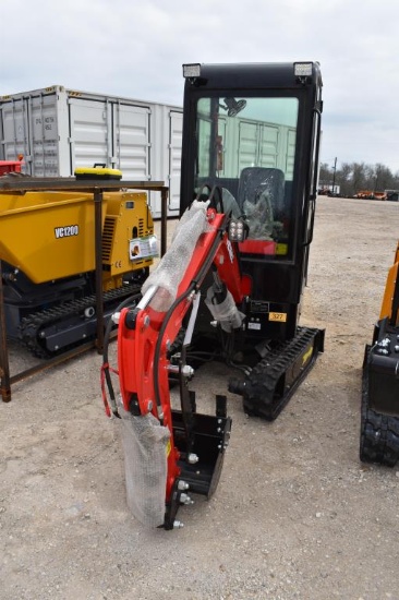 VICSEC VC13C MINI EXCAVATOR (SERIAL # VC13C241210) (K)