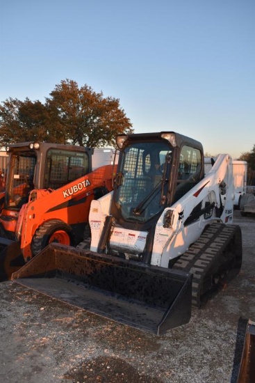 2016 BOBCAT T650 SKID STEER CAB/AIR (SERIAL # ALJG18225) (SHOWING APPX 2,056 HOURS, UP TO THE BUYER