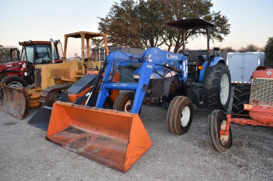 Not Running NH TD5050  W/ BUSH HOG 5045 LOADER (SERIAL # ZAJN50945) (UNKNOWN HOURS) (NO KEY) (NK)