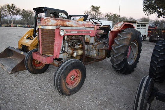 MF SUPER 90 TRACTOR (SERIAL # SNW816335) (SHOWING APPX 5,554 HOURS, UP TO THE BUYER TO DO THEIR DUE