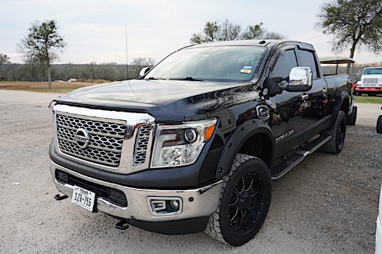 2016 NISSAN TITAN XD 4X4 PICKUP (VIN # 1N6BA1F42GN504954) (SHOWING APPX 125,167 MILES, UP TO THE BUY