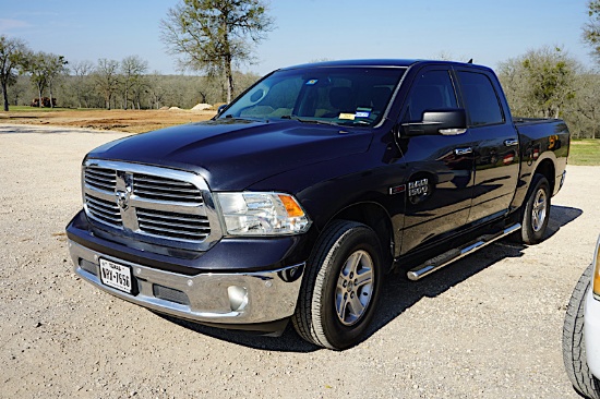 2016 DODGE 1500 PICKUP (VIN # 1C6RR6LMXGS174985) (SHOWING APPX 170,568 MILES, UP TO THE BUYER TO DO