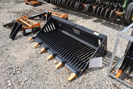 66" SKID STEER ROCK BUCKET