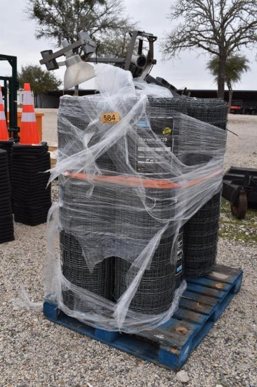 6 ROLLS OF HORSEMAN 30 HIGH TENSILE NON-CLIMB NET WIRE