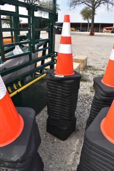 25 - TRAFFIC CONES