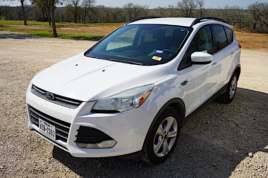 2016 FORD ESCAPE (VIN # 1FMCU0GX9GUB35383) (SHOWING APPX 156,015 MILES, UP TO THE BUYER TO DO THEIR