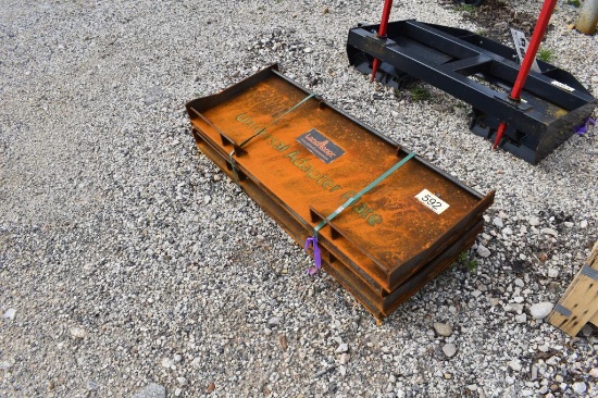 4 - SKID STEER WELD PLATES