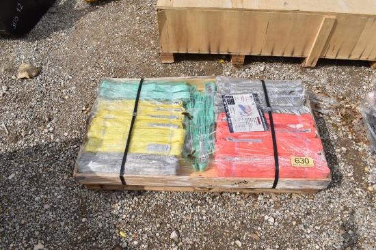 ASSORTED WEBBING SLINGS