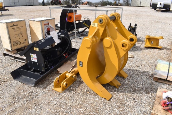 35" EXCAVATOR GRAPPLE