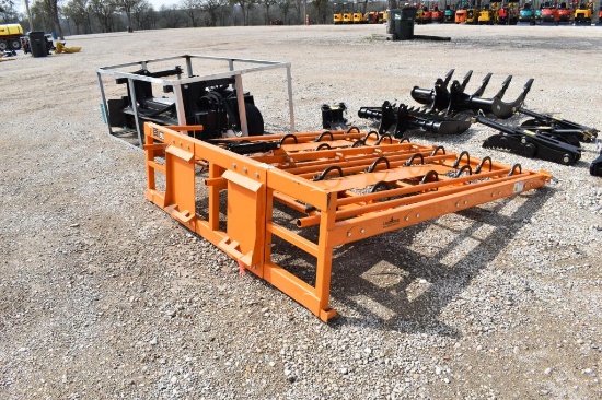 SKID STEER HAY GRAPPLE