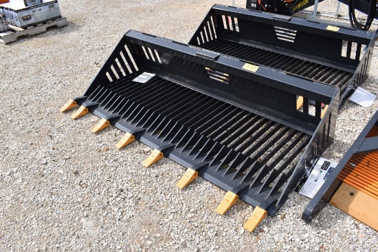 78" SKID STEER ROCK BUCKET