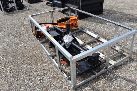 SKID STEER ROTATING GRAPPLE