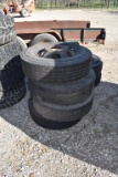 6 - 235 - 80R17 TIRES AND WHEELS