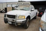 2000 FORD F150 PICKUP 4X4 (VIN # 1FTRX18L4YKA48964) (UNKNOWN MILES) (TITLE ON HAND AND WILL BE MAILE