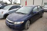 2010 HONDA CIVIC CAR (SALVAGE TITLE) (VIN # 19XFA1F54AE048531) (SHOWING APPX 167,411 MILES, UP TO TH