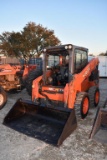 2018 KUBOTA SSV65 SKID STEER CAB/AIR, NEW TIRES (SERIAL # 13262) (SHOWING APPX 1,430 HOURS, UP TO TH