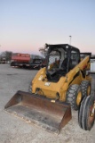 2015 CAT 262D SKID STEER (SERIAL # CAT0262DLDTB03298) (SHOWING APPX 1,533 HOURS, UP TO THE BUYER TO