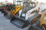 BOBCAT T650 SKID STEER (SERIAL # ALJG17687) (SHOWING APPX 4,677 HOURS, UP TO THE BUYER TO DO THEIR D