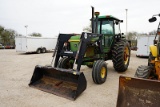 JD 4440 TRACTOR W/ BUSH HOG 2846QT  LOADER (SERIAL # 064149RW) (UNKNOWN HOURS) (K)