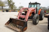 MF 492 TRACTOR W/ MF DL280 LOADER (SERIAL # 8029BP12149) (SHOWING APPX 5,291 HOURS, UP TO THE BUYER