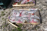 8 - BOOMERS AND 10 - 5/16 X 20' CHAINS