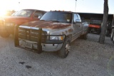1997 DODGE 3500 PICKUP (VIN # 3B7MC33D8VM527958) (SHOWING APPX 246,112 MILES, UP TO THE BUYER TO DO