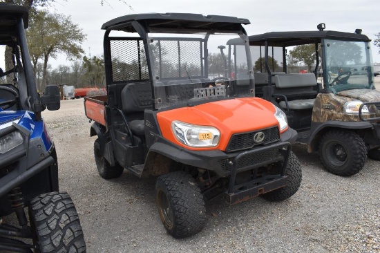 NOT RUNNING KUBOTA RTV X900