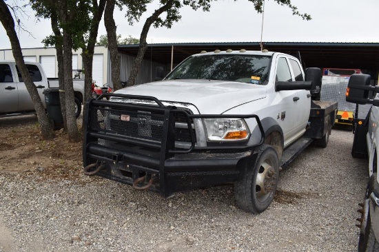2011 DODGE 5500 CUMMINS ENGINE TRUCK  (VIN # 3D6WU7CLXBG501452) (SHOWING APPX 223,979 MILES, UP TO T