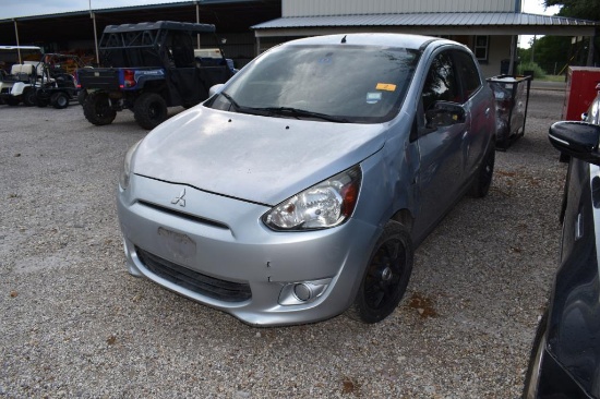 2014 MITSUBISHI MIGAGE (NO DOOR KEY, IGNITION KEY ONLY) (VIN # ML32A3HJ7EH009939) (SHOWING APPX 142,