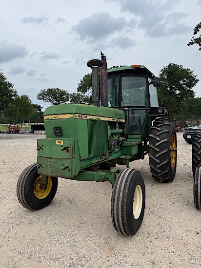 "JD 4430 TRACTOR (SERIAL # 035481R) (SHOWING APPX 4,426 HOURS, UP TO THE BUYER TO DO THEIR DUE DILIG